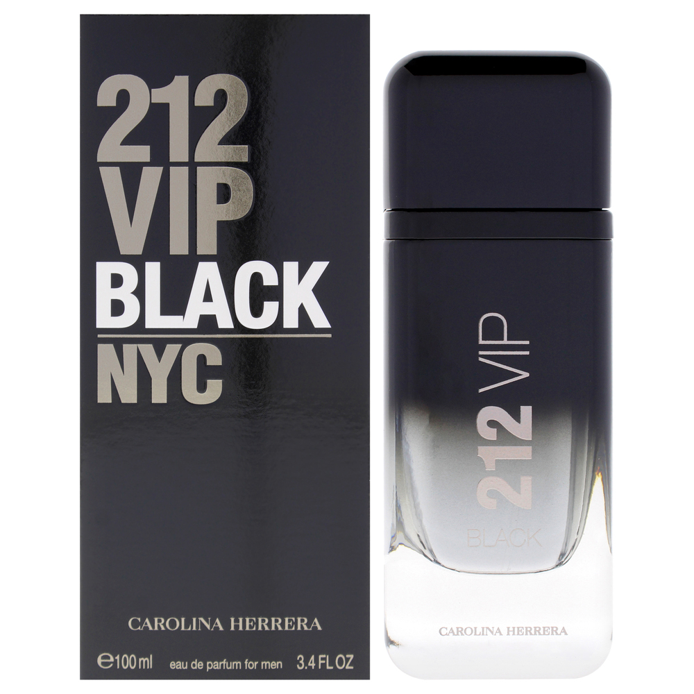 212 VIP Black by Carolina Herrera for Men - 3.4 oz EDP Spray